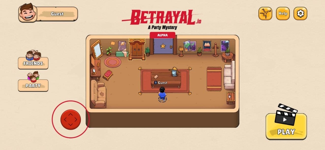 Gameplay của Betrayal.io